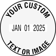 picture of Xstamper N85 Stamp impression